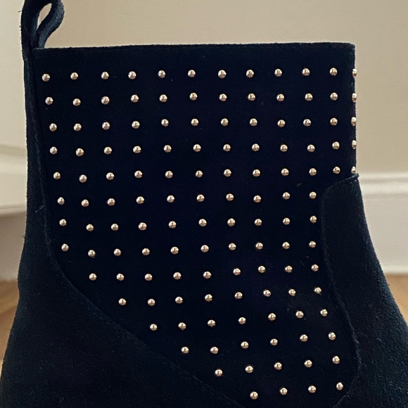 ZARA SUEDE ANKLE KITTEN HEEL BOOTS :D - Picture 6 of 16